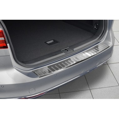 Накладка на задний бампер VW Passat B8 Variant (2014-) бренд – Avisa главное фото